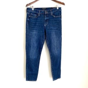 Banana Republic Women's Skinny Jeans - Dark Blue